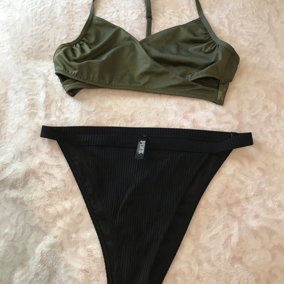 PINK Bikini set/ 2 piece bathing suit - Picture 1 of 5